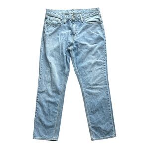 Goodfellow & Co. Regular Fit Straight Leg Denim Blue‎ Jeans Light Men's 34x30